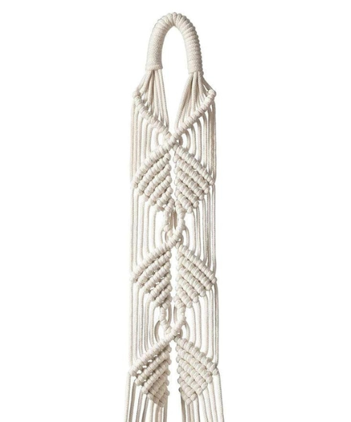 Macrame Hanging Planter Set Of 4 - Leechoo